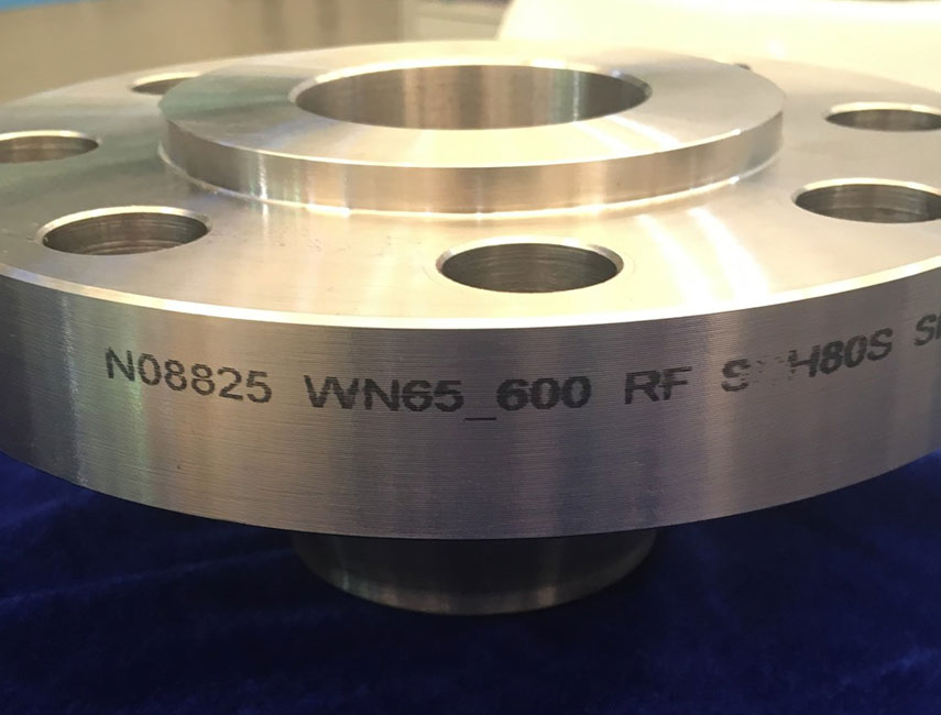 What is a flange and why is it marked on its surface?